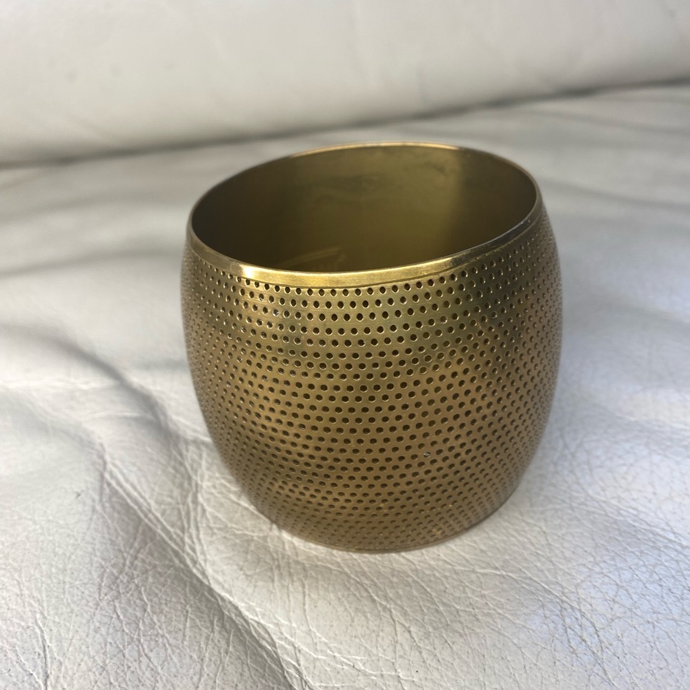 Auslini est 08 08 08 Brass Bracelet Bangle
